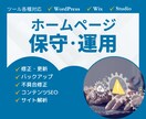 サイトの保守管理・運用をいたします 更新・管理・トラブル対応まで、丸ごとお任せください！ イメージ1