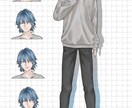 立ち絵制作承ります TRPG等で使用できる立ち絵の制作承ります！ イメージ1