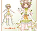 イラスト再現Vtuberさんの３Dモデルを作ります 【実績多数】２Dの魅力をそのまま3Dモデルにします！！ イメージ2