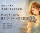 見えない本音と裏側を整理し、次の一歩を見つけます 頭の中を整理すると、次の一歩が見えてきます イメージ4