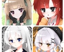 平成萌え絵風イラスト描きます 夢絵、コテ単、立ち絵など萌え絵イラストで描かせてください♬ イメージ3