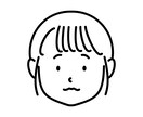 シンプルな顔だけアイコン作成します SNSやブログにオリジナルアイコンを！ イメージ4