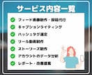 ほぼ丸投げ！インスタ運用代行＋サポートします 素材提供のご協力のみでOK！丸投げで運用します！ イメージ5
