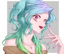 アイコン・歌ってみた・配信用等イラスト描きます SNS・動画サイトなどに使用できる一枚絵制作いたします イメージ8