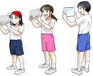 書籍・学習教材・ビジネス向けのイラスト描きます アニメ・漫画タッチでパッと目を引く挿絵に! イメージ8
