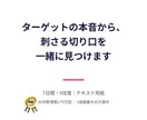 Threads投稿の刺さる切り口を見つけます あなたのサービスのターゲットの本音を深掘りして言葉にします イメージ2