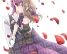 あなたの妄想をイラストにします 背景付き、ココナラ最安価であなたの妄想を夢絵に！ イメージ3