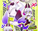 MV・動画・SNS等に使用できる一枚絵を制作します キャラの魅力を大切に、一枚絵を制作いたします！＊背景ありも可 イメージ7
