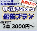 vtuber様向け！切り抜きショート動画編集します 丸投げ可！皆さんの魅力を伝えるお手伝いをいたします！ イメージ1