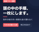 業務マニュアルと条件分岐をフローに整理します 頭の中の手順を、実装者や新人がそのまま動ける一枚に イメージ1