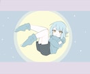 歌ってみたのサムネ、動画用のイラストを制作します 本家動画の絵柄、雰囲気に近づけたイラストを描きます！ イメージ4