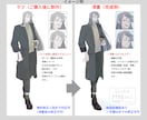 年内までの特別プラン！キャラクター立ち絵制作します 商用利用OK！【表情差分2種・小物1点】追加無料！ イメージ3
