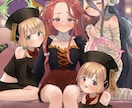 誰もが目を引く絵を描きます 華やかで躍動感のあるイラストを描きます！ イメージ6