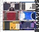 あなたの世界観にあわせた配信画面を制作します とりあえず１個配信画面を作りたいなと思っている方向け イメージ4