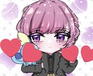 デフォルメキャラ描きます 小さめで可愛くてキラキラした絵を描きます イメージ2