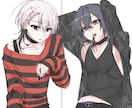 軽いラフなイラストから、一枚絵まで描きます 顔も、表情も、雰囲気も。こだわりたいあなたへ。 イメージ2