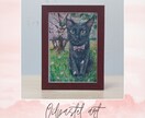 オイルパステルであたたかい絵画を描きます 思い出の風景 、お好みの抽象画など何でも。原画配送無料 イメージ6