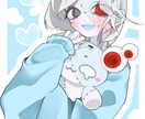 可愛らしいものからダークなものまで幅広く描きます アイコン、MV用、一枚絵など幅広く受け付けております。 イメージ1