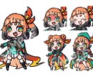 ポップでかわいいデフォルメイラスト描きます 動画内イラストやアイコンにぷにっとかわいいイラストを！ イメージ8