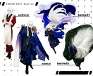 TRPG・IRIAMなど！立ち絵を制作いたします 男性キャラクター・筋肉の描写・細かな装飾が得意です！ イメージ4