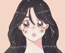 お洒落で可愛い女の子のイラストを作成します 「キュンとときめく可愛いイラスト♡」 イメージ2