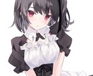 透明感のあるかわいい女の子のイラストを作成します SNS、サムネイル、鑑賞用など イメージ3