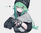 厚塗り風のかわいいイラストお描きします アイコン・動画サムネイル・グッズなど幅広くお使いいただけます イメージ6