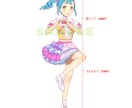アニメチックな絵をお描きします オリジナル、似顔絵、二次創作などを受け付けます イメージ3