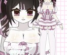 かわいい全身イラスト立ち絵を描きます 可愛いイラストを仕上げます！キャラデザも可能！ イメージ4