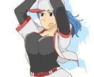 ポップでちょっぴりセクシーなイラスト作成します 目を引くイラストでグッズや広告などに！ イメージ6