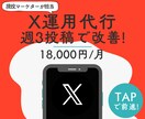 週3投稿×分析つきで運用代行します 現役マーケターが週3投稿×月1分析で改善サイクルを実現！ イメージ1