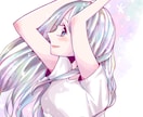 可愛い女の子イラスト作成します キラキラかわいい女の子が得意です！♡ イメージ8