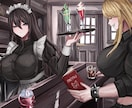 厚塗りイラスト描きます かっこよくてセクシーなイラストが得意です イメージ2