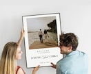 結婚式やパーティーのウェルカムボード制作します 海外デザインで写真入りの特別なオリジナルウェディングボードを イメージ6