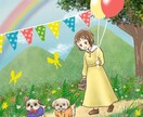 人気！育児漫画インスタグラマーが似顔絵描きます 細かいご要望にもお応えします！ イメージ1