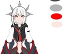 Vtuber専用！Live2Dモデル作成します イラスト制作･モデリングが難しいという方向け。 イメージ5
