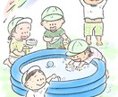 シンプルでかわいいイラストをお描きします 【家族写真OK】ほっこり手描き風で、大切な瞬間をイラスト化 イメージ7