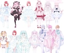 商用OKのイラストを描きます 衣装デザイン可能!かわいいイラストを制作いたします イメージ10