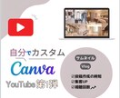 最安値でYouTubeのサムネイルお渡しします 女性向けVlog2パターン│視聴回数UP イメージ1