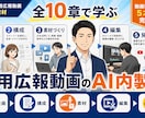 ひとり担当者向け｜採用広報AI動画教材を提供します 会社紹介・採用・SNS動画を自社のひとり担当者が作れるまでに イメージ3