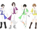 アイコン、立ち絵等お描きします かわいい中性的な男の子が得意です！ イメージ1
