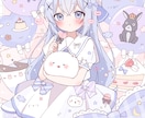 ふんわり淡色イラストを制作します やわらかな色味で活動を彩ります。動画制作にも対応可能です⟡. イメージ6