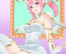 商用OK!女子イラストなんでも描きます 全身でもどんなポーズでも一律3000円!ラフ絵修正フリー! イメージ3