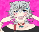 立ち絵、アイコン、キャラ制作など何でも承ります スタイルのいい女性からムキムキの男性まで幅広く描きます！ イメージ2