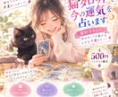 猫タロットカードで今のあなたの運気を占います 猫好きさんへ。1枚のカードが届ける小さな幸運のヒント イメージ1