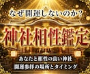 30年の霊視経験による【神社相性鑑定】を行います 寺社・参拝・仏様・仏閣・寺社・開運・パワースポット・ご利益 イメージ1
