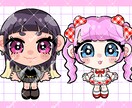 商用利用可能！ポップなデフォルメイラスト描きます SNSのアイコンなどにおすすめ！似顔絵/イメージキャラクター イメージ4