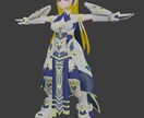 VRchat用アバターやアクセサリーを制作します 3DCG制作会社がオリジナル作品を制作！！ イメージ4