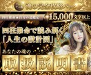 あなたの「魂の取扱説明書」を作成します 15,000文字超｜四柱推命で読み解く「魂の完全攻略パック」 イメージ1