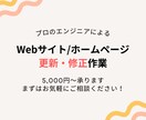 Webサイトの更新・修正・改善代行します HTML,CSS,JavaScript,分析,SEOなど イメージ1